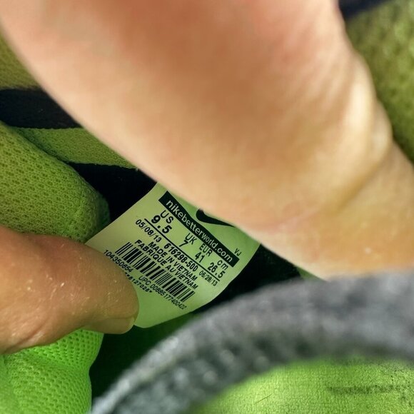 Nike Flight 13 Women Size 9.5 616298 500 Mid Electro Purple Basketball Shoes - Picture 10 of 11